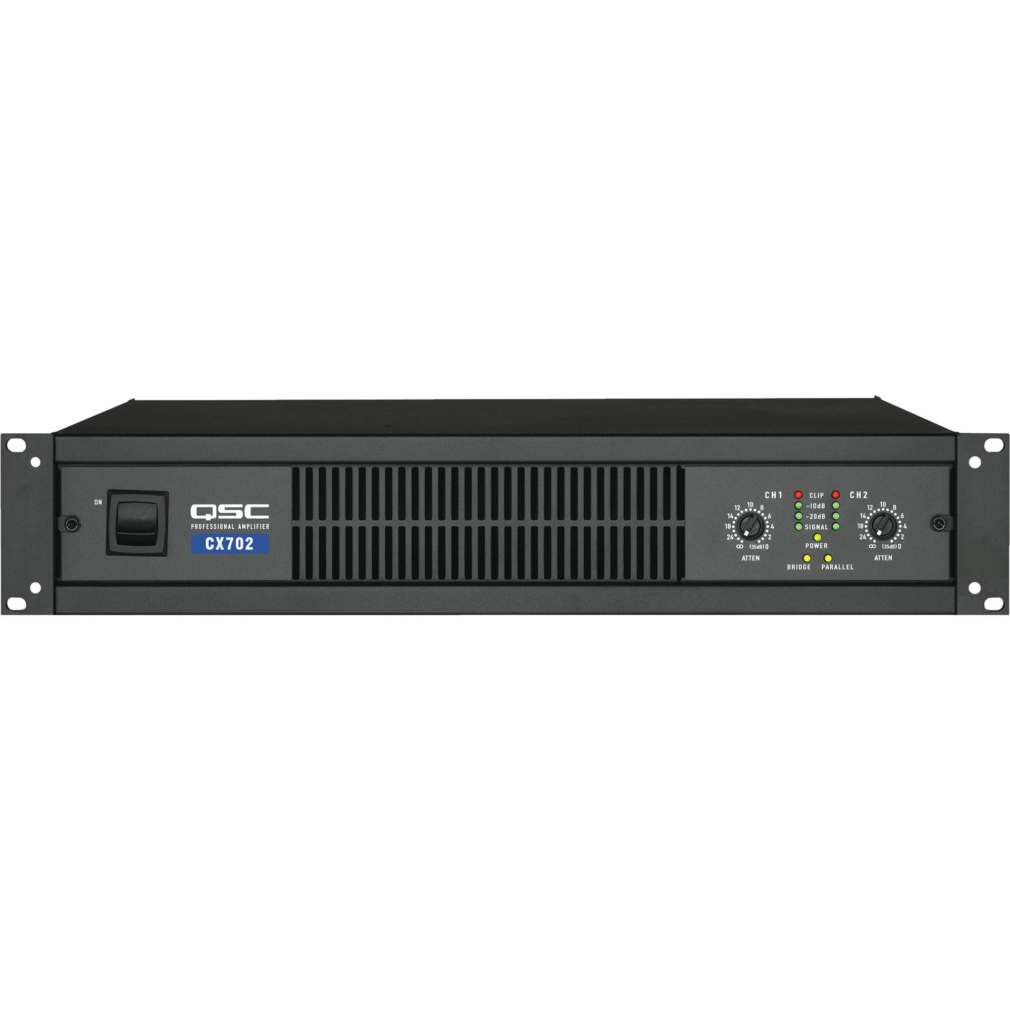 QSC CX702 Amplificador de potencia, 2 canales de 425w por canal